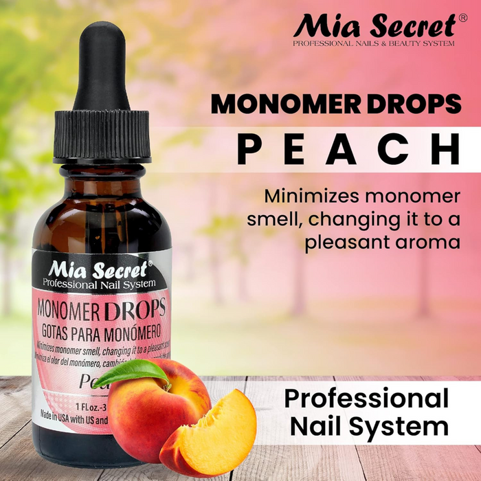 Mia Secret Peach Monomer Drops