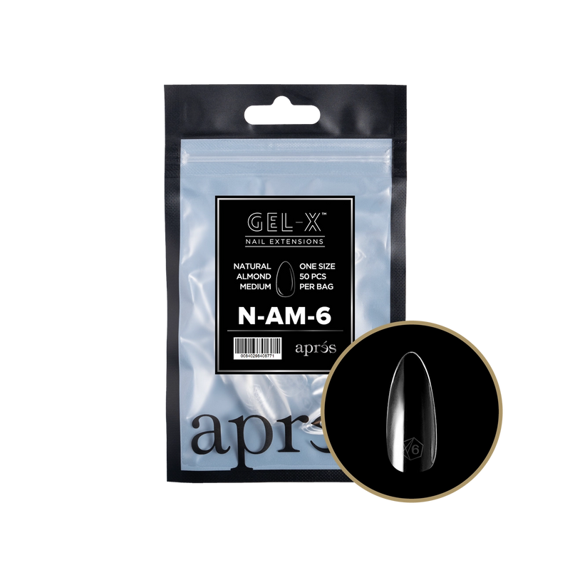 Túi Refill Aprés Natural Almond Medium (50 cái/gói)