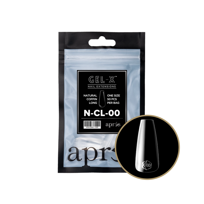Aprés Refill Bags Natural Coffin Long (50 cái/gói)
