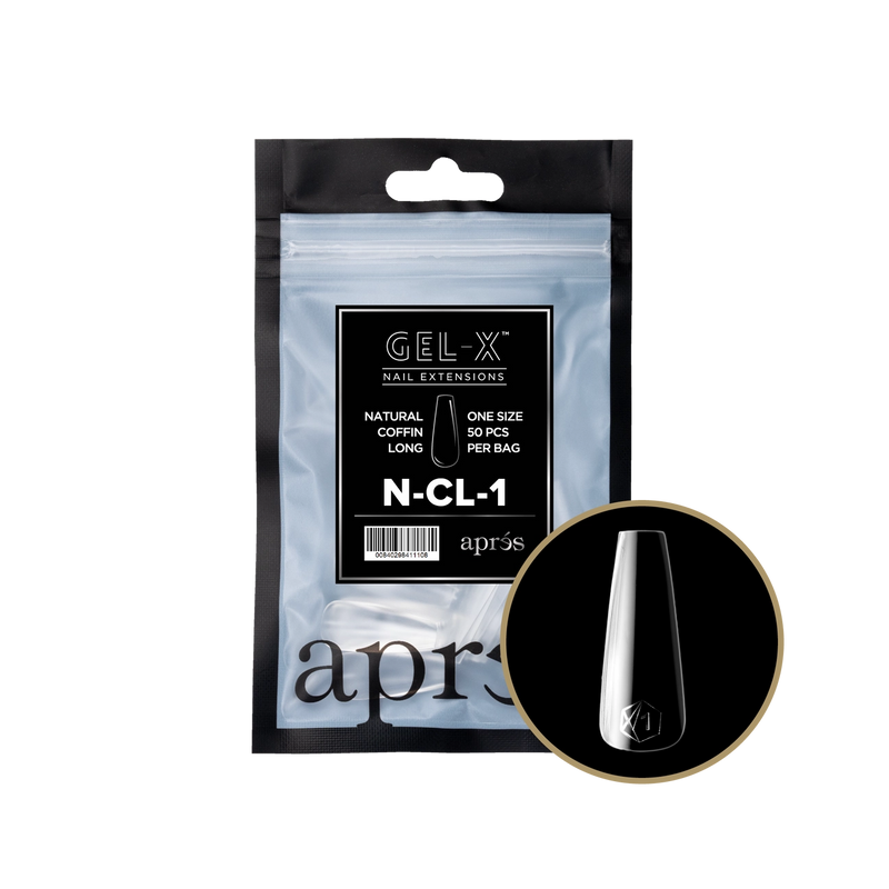 Aprés Refill Bags Natural Coffin Long (50 cái/gói)