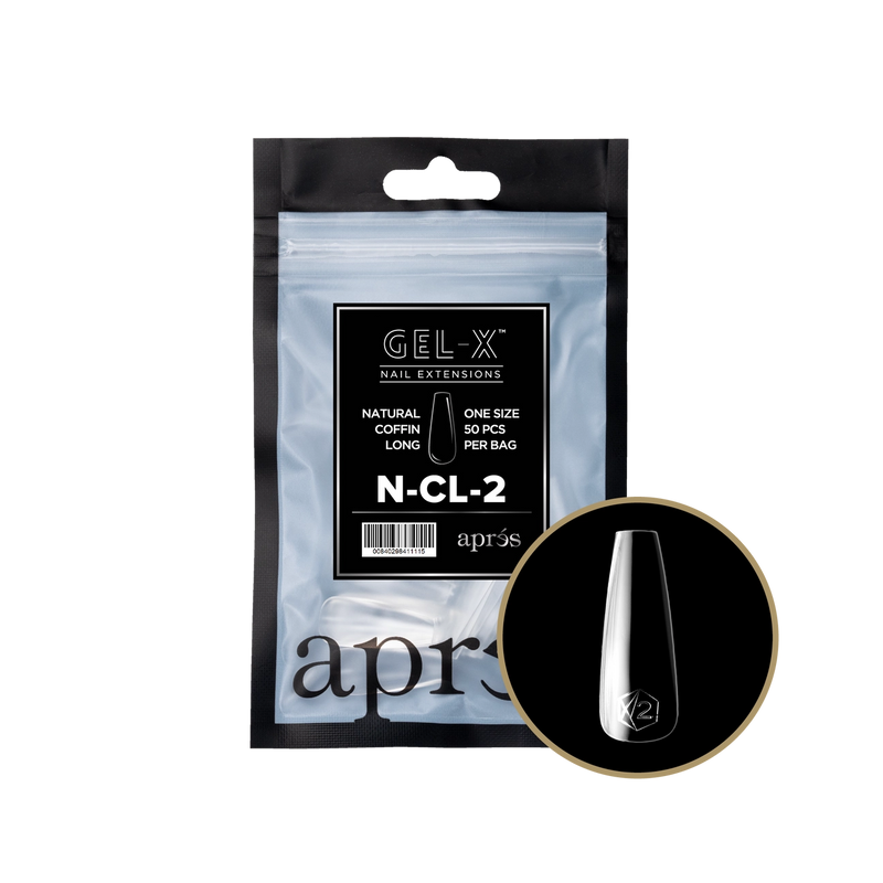 Aprés Refill Bags Natural Coffin Long (50 cái/gói)