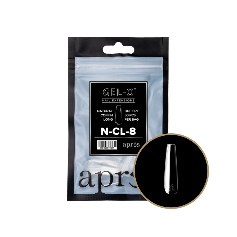Aprés Refill Bags Natural Coffin Long (50 cái/gói)