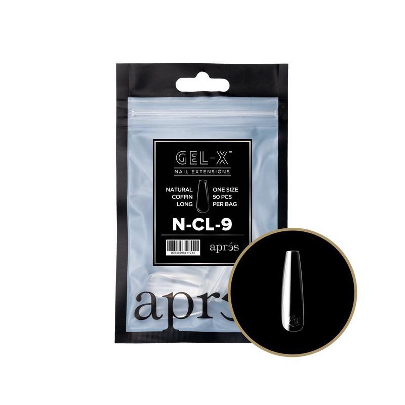Aprés Refill Bags Natural Coffin Long (50 cái/gói)