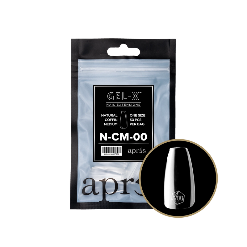Aprés Refill Bags Natural Coffin Medium (50 cái/gói) 