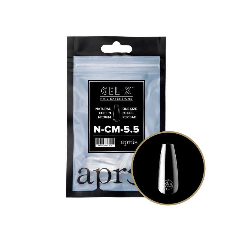 Aprés Refill Bags Natural Coffin Medium (50 cái/gói) 