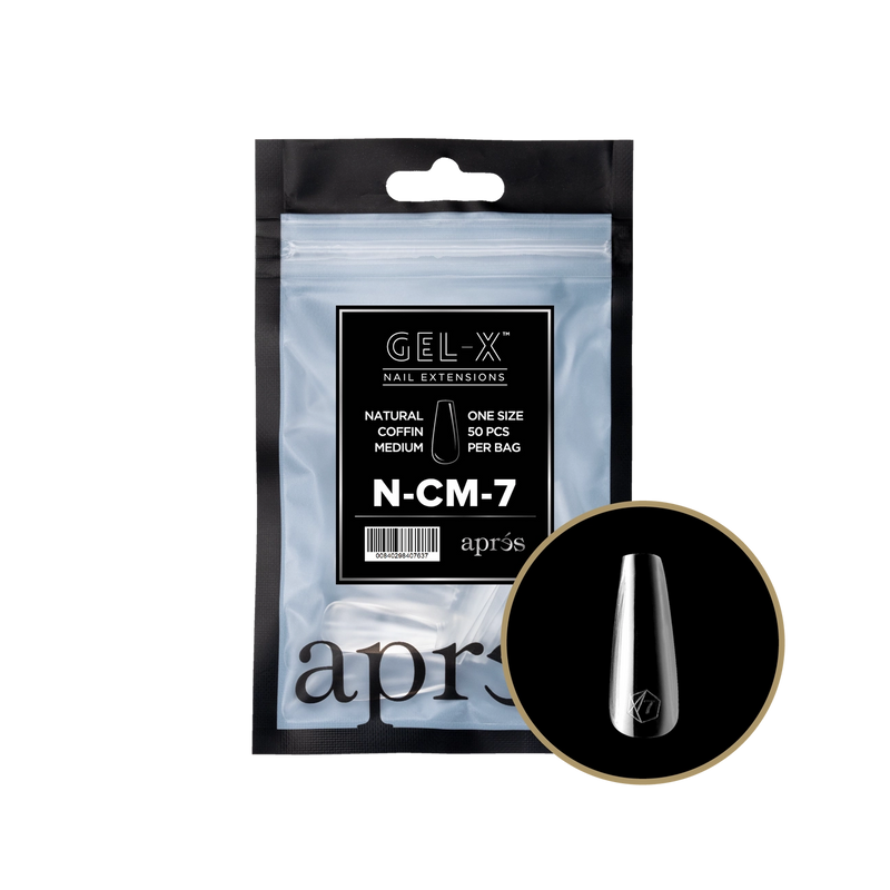 Aprés Refill Bags Natural Coffin Medium (50 cái/gói) 