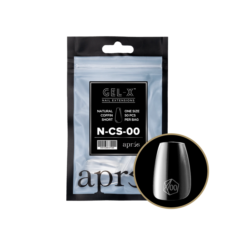 Aprés Refill Bags Natural Coffin Short (50 cái/gói)