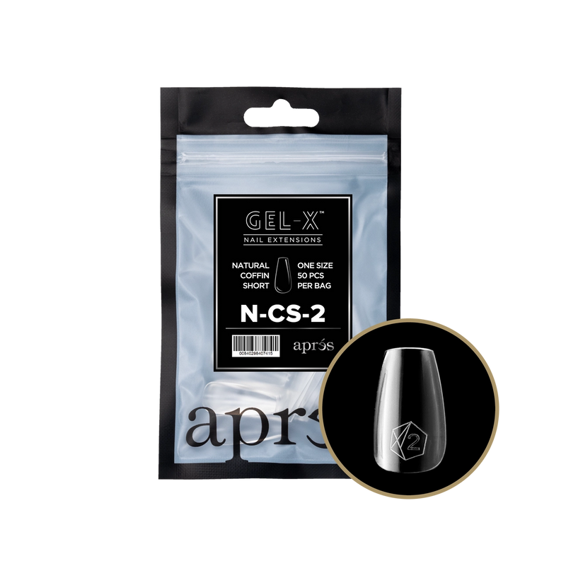 Aprés Refill Bags Natural Coffin Short (50 cái/gói)