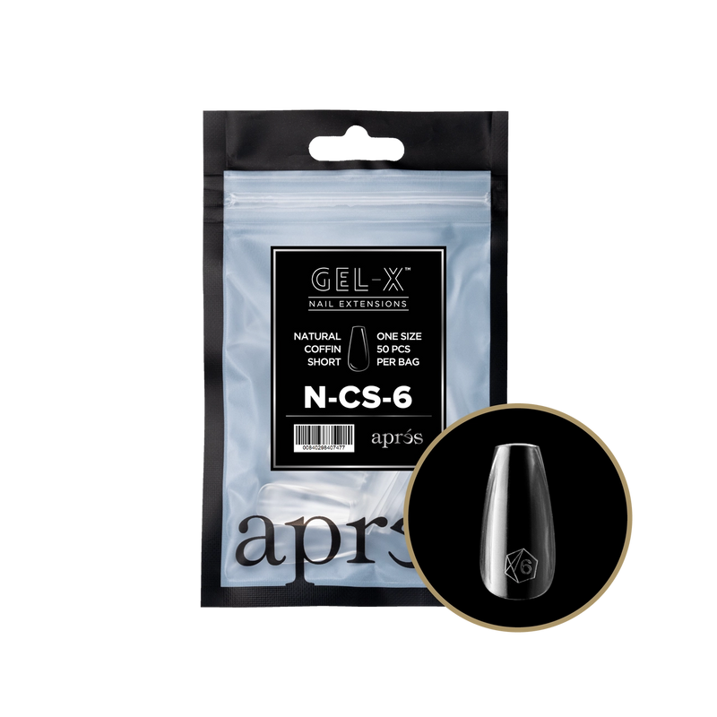Aprés Refill Bags Natural Coffin Short (50 cái/gói)