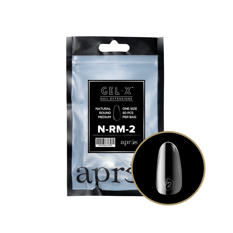 Túi Refill Aprés Natural Round Medium (50 cái/gói)