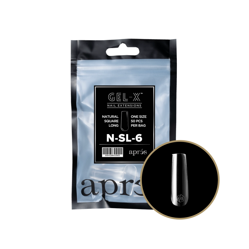 Túi Refill Aprés Natural Square Long (50 cái/gói)