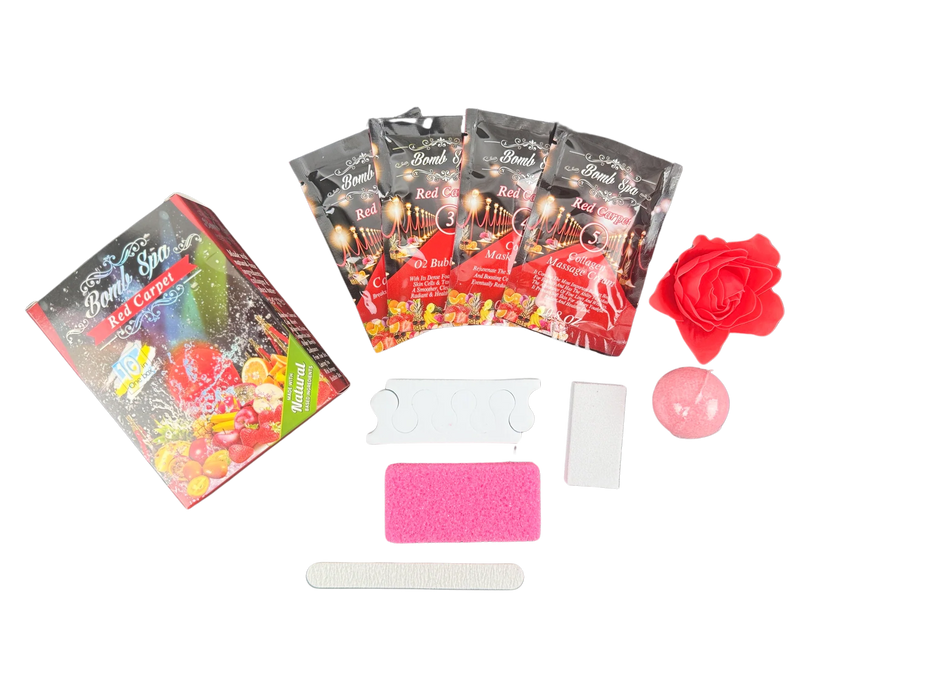 2E Organic Bomb Spa 10 in 1 - Red Carpet (box/80 kits)