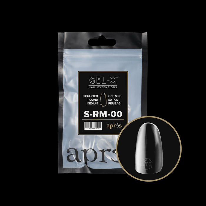 Aprés Refill Bags Sculpted Round Medium (50pcs/pack)