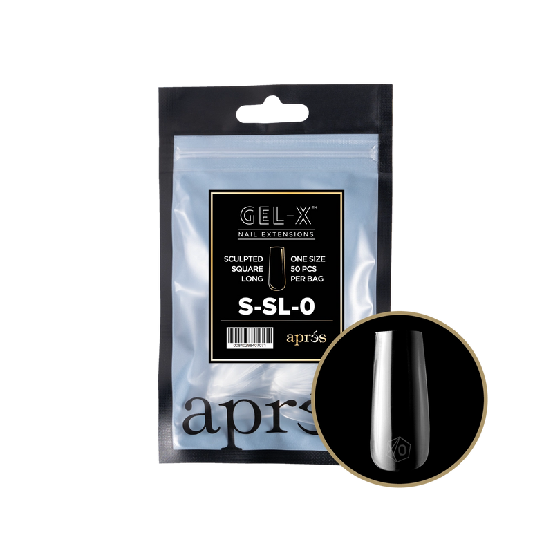 Túi Refill Aprés Sculpted Square Long (50 cái/gói)