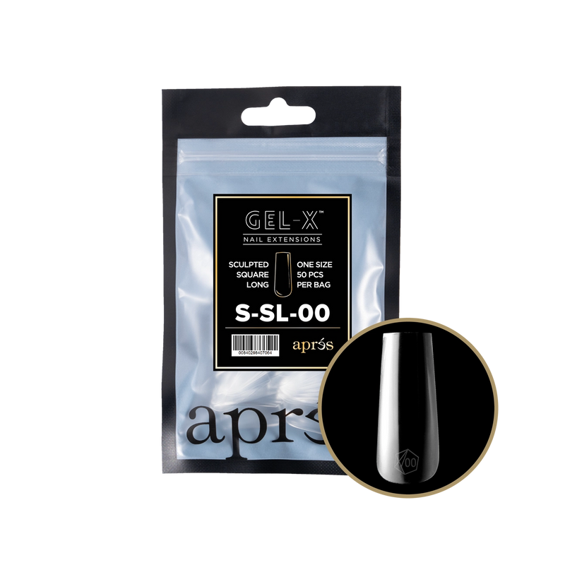 Túi Refill Aprés Sculpted Square Long (50 cái/gói)