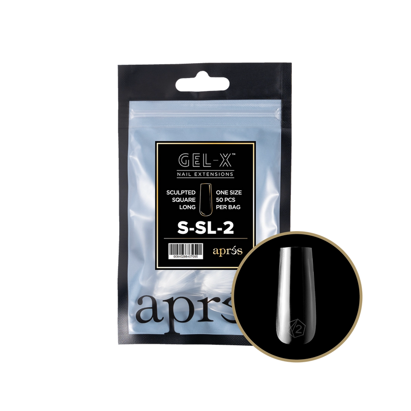 Túi Refill Aprés Sculpted Square Long (50 cái/gói)