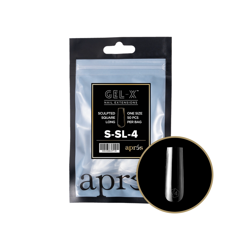 Túi Refill Aprés Sculpted Square Long (50 cái/gói)