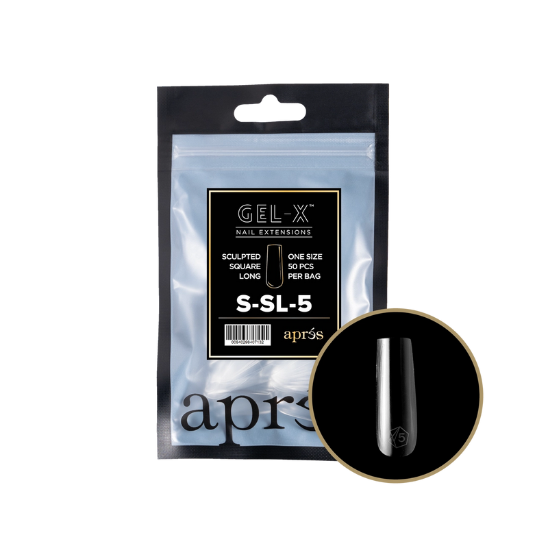 Túi Refill Aprés Sculpted Square Long (50 cái/gói)