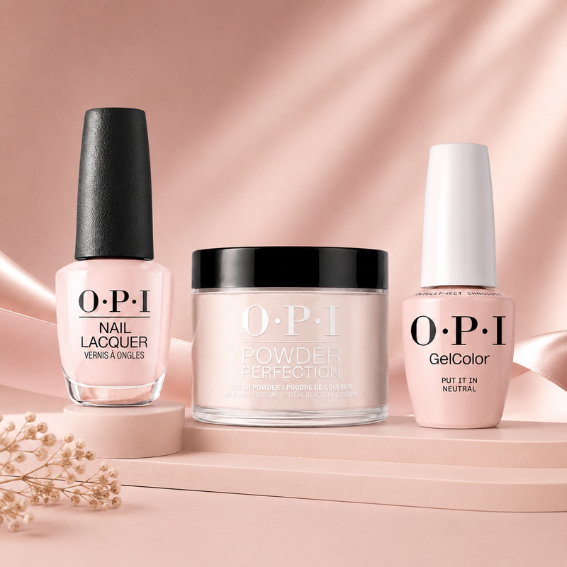 OPI 3in1 combo DP-GCT-NL T65 PUT IT IN NEUTRAL