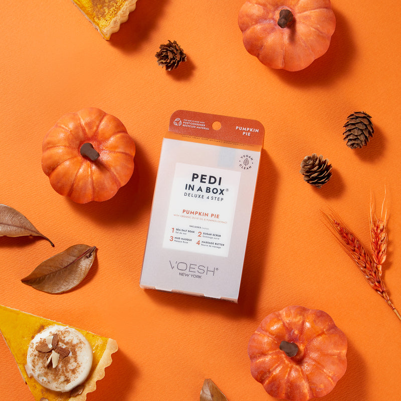Voesh - Pedi in a Box 4 Steps Pumpkin Pie (box/50pcs)