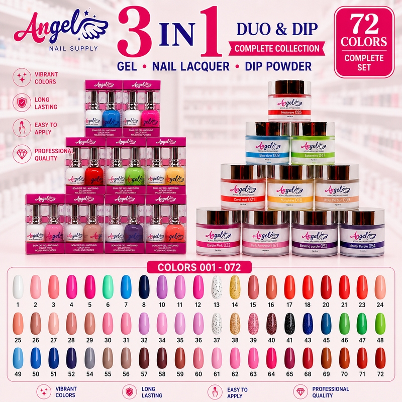 Combo Angel 3in1 DUO & DIP (72 colors)