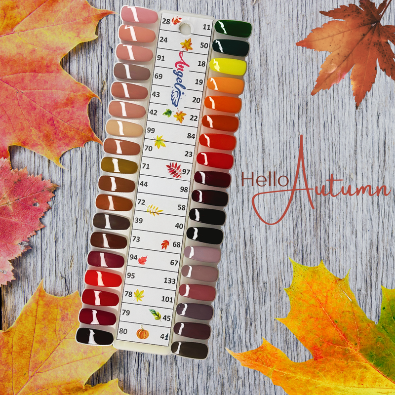 Angel Fall Collection 36 Colors Gel Duo - Angelina Nail Supply NYC