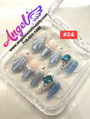 Angelina Handmade Custom Press-On | 001-029 - Angelina Nail Supply NYC