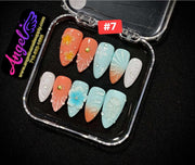 Angelina Handmade Custom Press-On | 001-029 - Angelina Nail Supply NYC