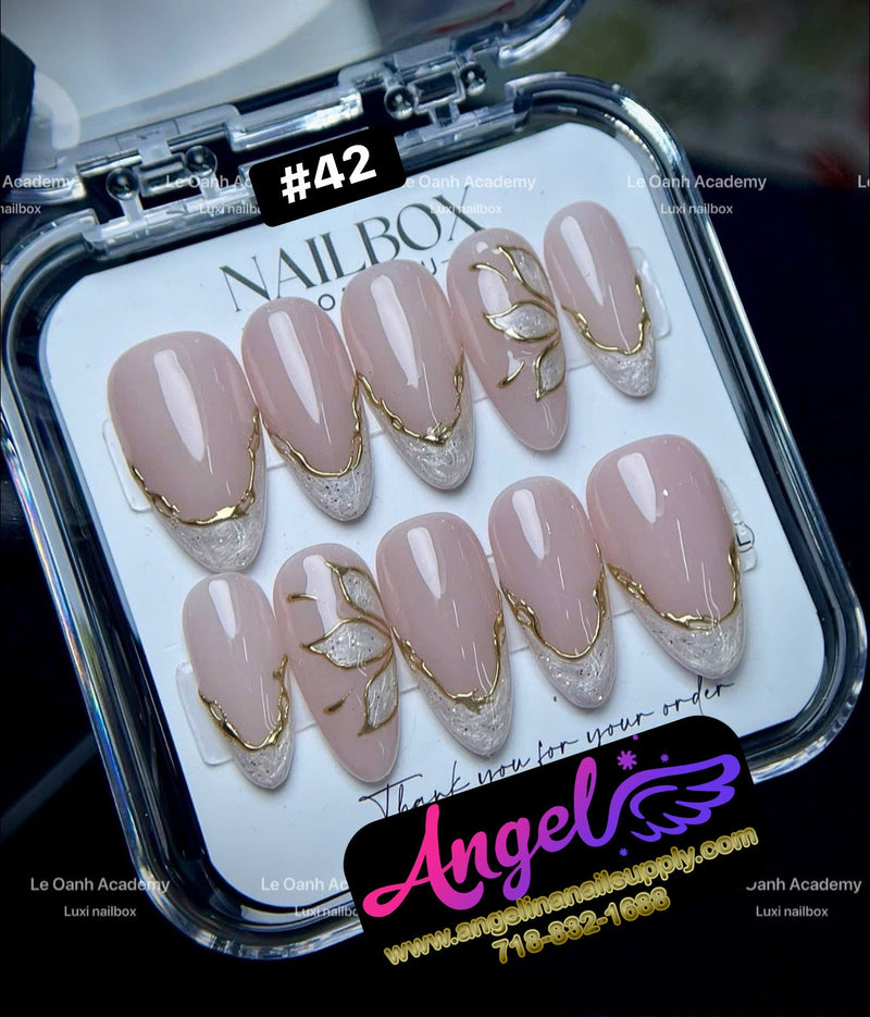 Angelina Handmade Custom Press-On | 030-059 - Angelina Nail Supply NYC
