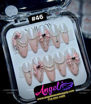 Angelina Handmade Custom Press-On | 030-059 - Angelina Nail Supply NYC