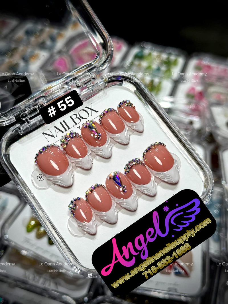 Angelina Handmade Custom Press-On | 030-059 - Angelina Nail Supply NYC