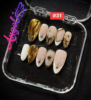 Angelina Handmade Custom Press-On | 030-059 - Angelina Nail Supply NYC