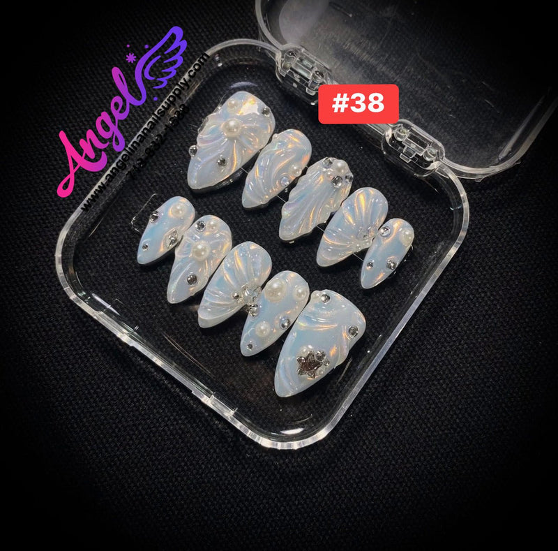 Angelina Handmade Custom Press-On | 030-059 - Angelina Nail Supply NYC