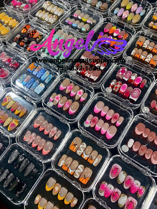Angelina Handmade Custom Press-On | 060-089 - Angelina Nail Supply NYC
