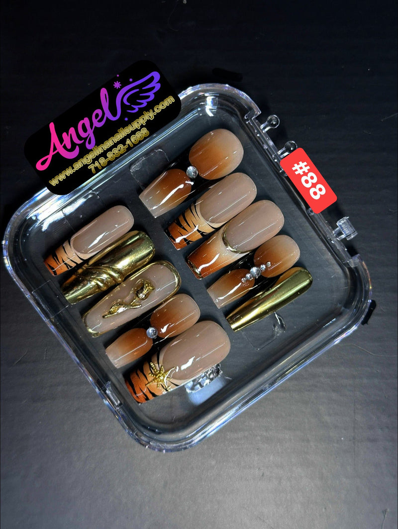 Angelina Handmade Custom Press-On | 060-089 - Angelina Nail Supply NYC