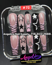 Angelina Handmade Custom Press-On | 060-089 - Angelina Nail Supply NYC