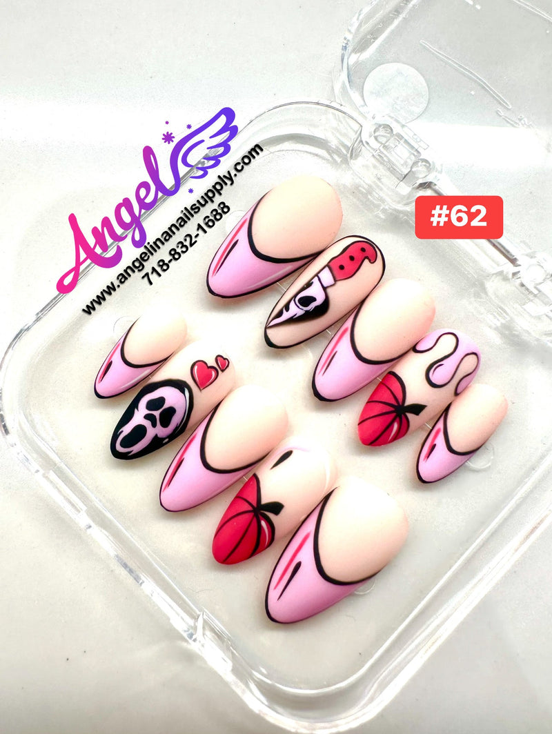 Angelina Handmade Custom Press-On | 060-089 - Angelina Nail Supply NYC