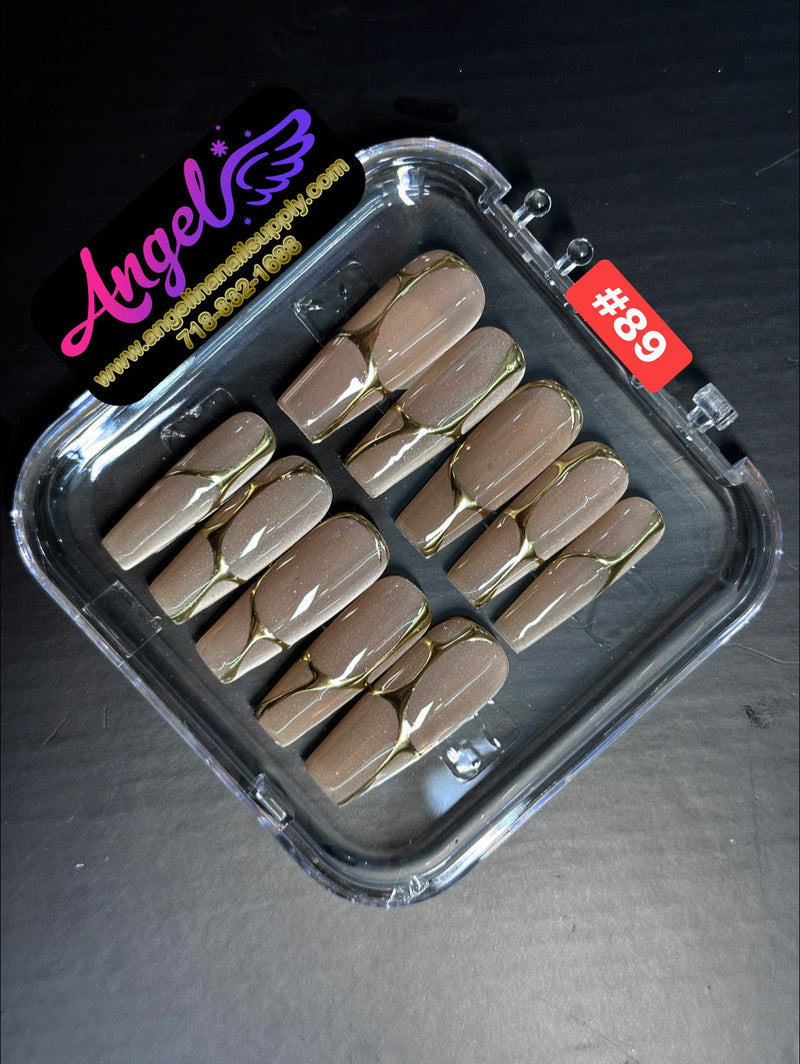 Angelina Handmade Custom Press-On | 060-089 - Angelina Nail Supply NYC