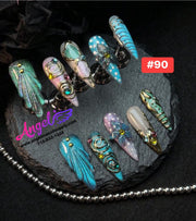 Angelina Handmade Custom Press-On | 090-119 - Angelina Nail Supply NYC