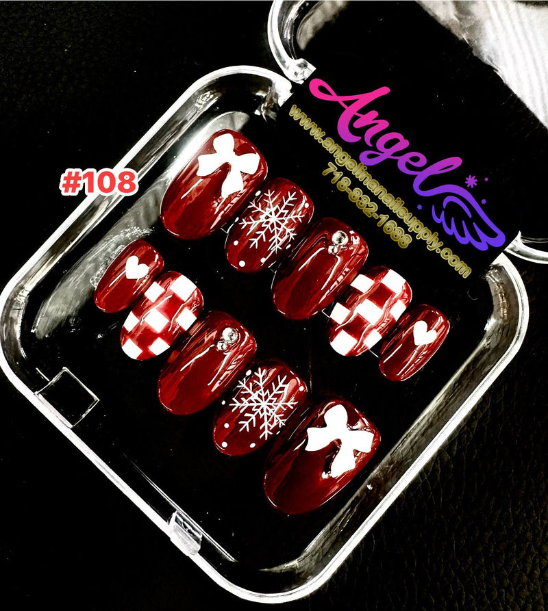 Angelina Handmade Custom Press-On | 090-119 - Angelina Nail Supply NYC