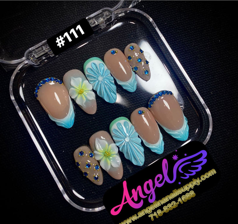 Angelina Handmade Custom Press-On | 090-119 - Angelina Nail Supply NYC