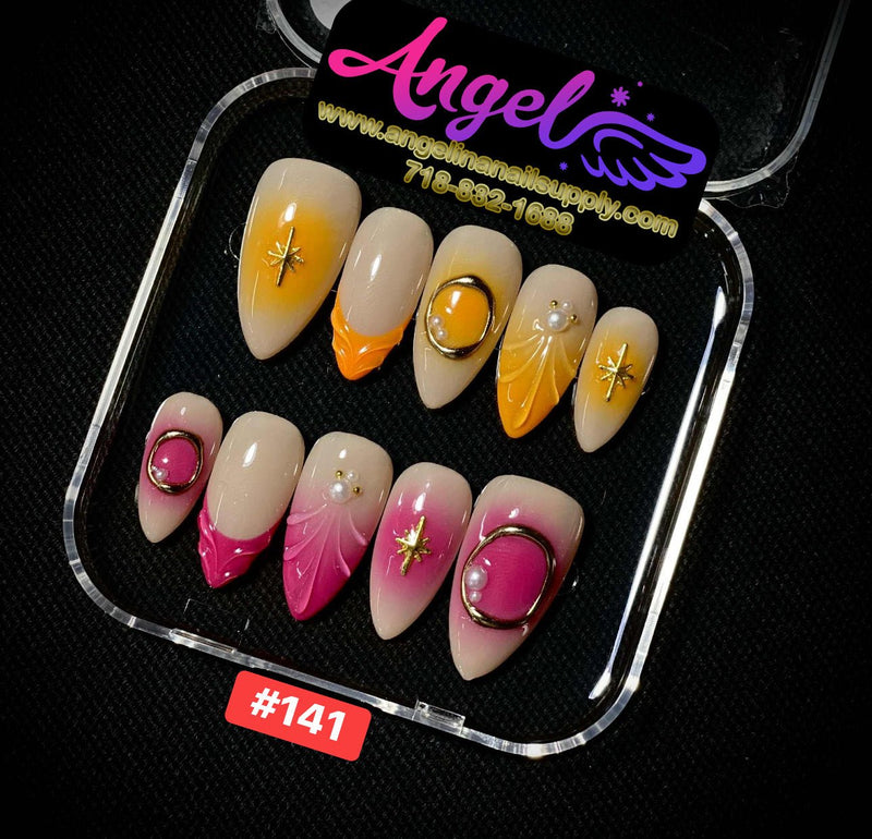 Angelina Handmade Custom Press-On | 120-149 - Angelina Nail Supply NYC