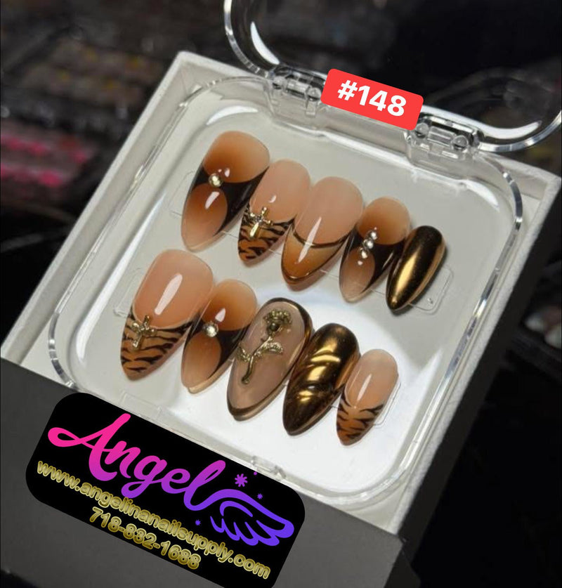 Angelina Handmade Custom Press-On | 120-149 - Angelina Nail Supply NYC