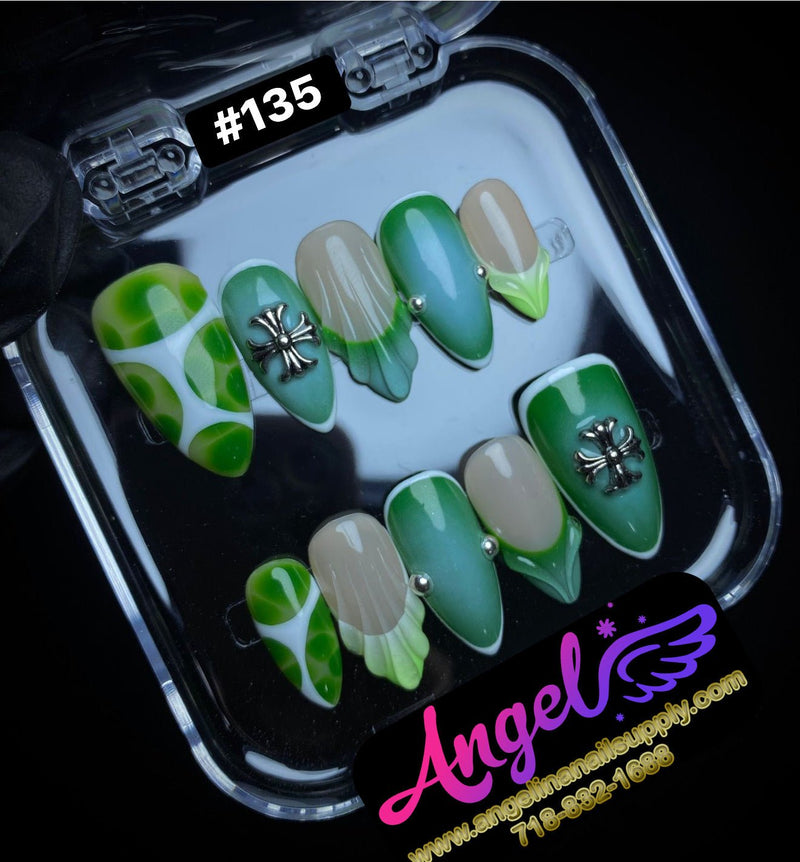 Angelina Handmade Custom Press-On | 120-149 - Angelina Nail Supply NYC