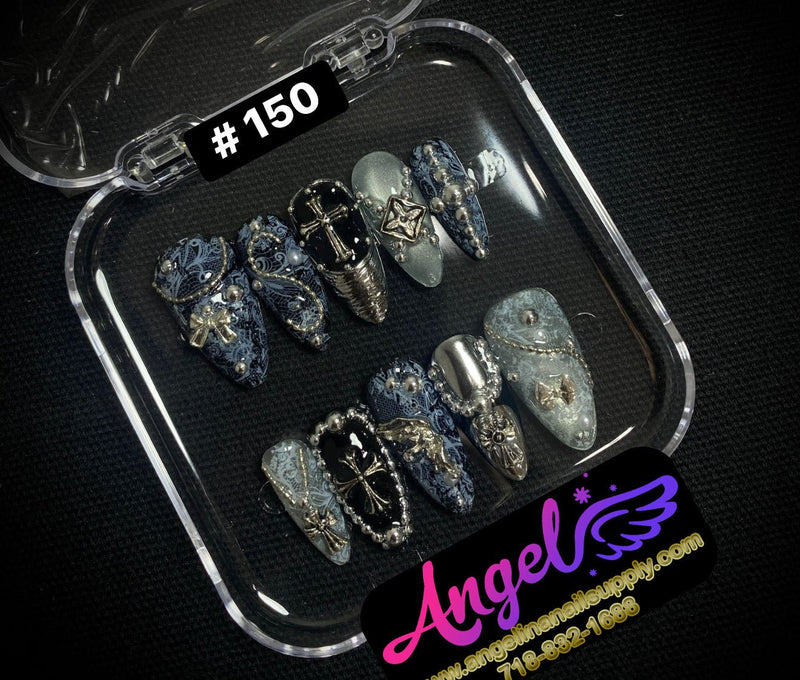 Angelina Handmade Custom Press-On | 150-179 - Angelina Nail Supply NYC