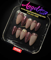 Angelina Handmade Custom Press-On | 150-179 - Angelina Nail Supply NYC