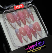 Angelina Handmade Custom Press-On | 180-209 - Angelina Nail Supply NYC