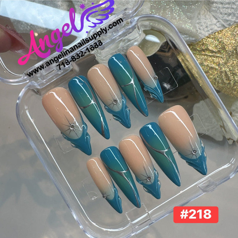 Angelina Handmade Custom Press-On | 210-239 - Angelina Nail Supply NYC