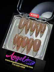 Angelina Handmade Custom Press-On | 240-269 - Angelina Nail Supply NYC
