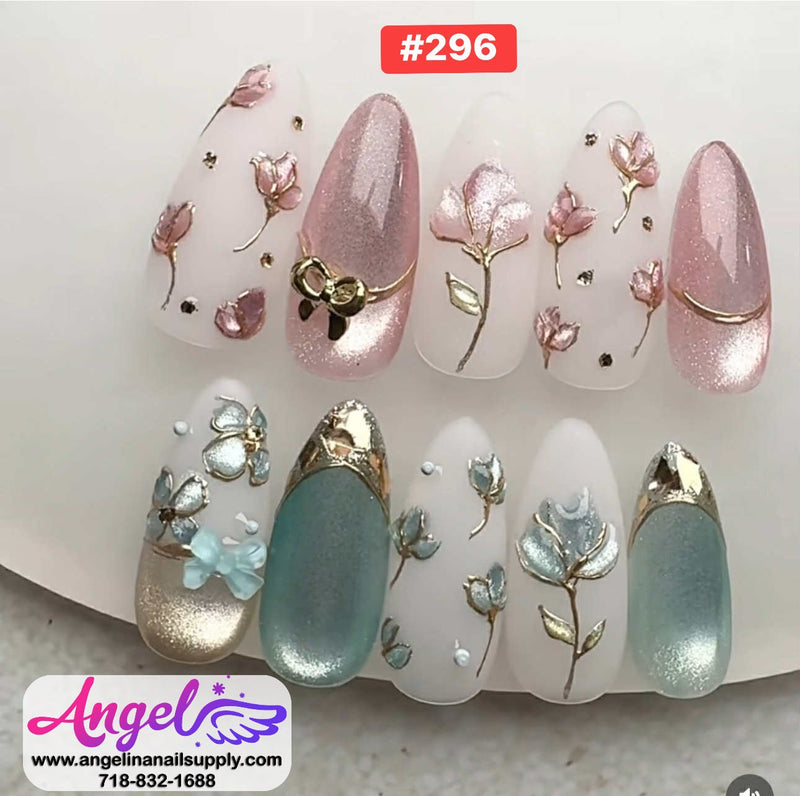 Angelina Handmade Custom Press-On | 270-299 - Angelina Nail Supply NYC